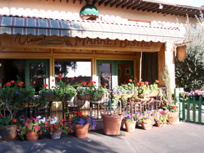 Vincent Market Bistro Entrance.