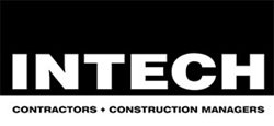 intech logo tagline contractors construction managers
