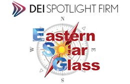 eastern solar glass logo with tagline DEI Spotlight Firm