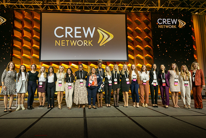 CREW Network Foundation event group photo