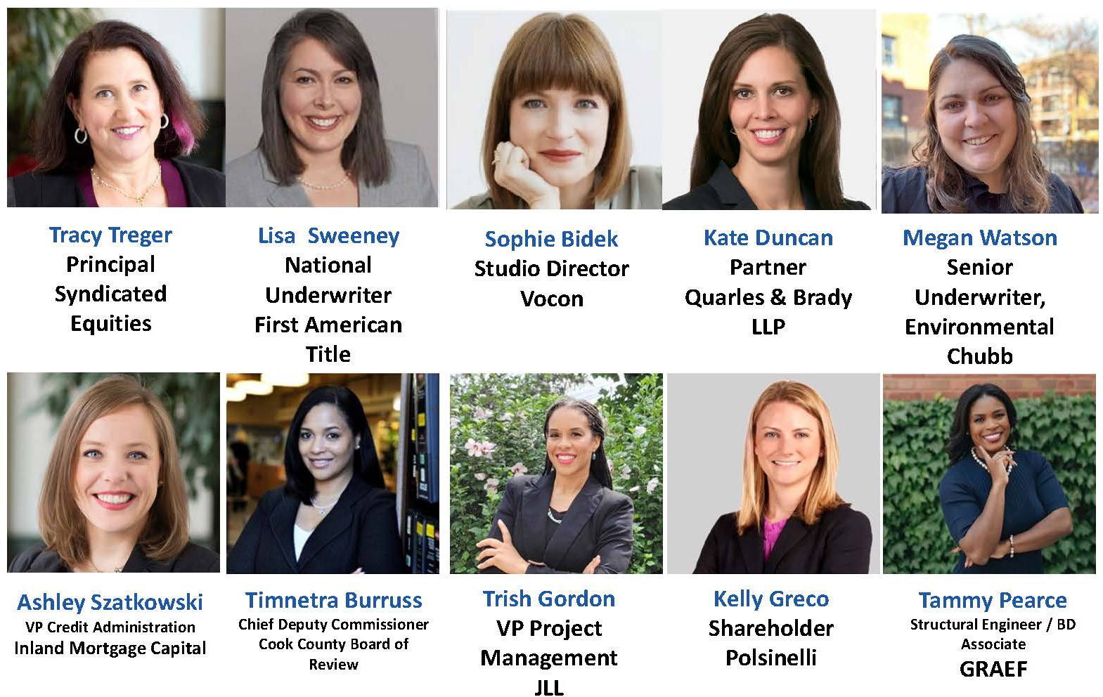 2025 CREW Chicago Board of Directors